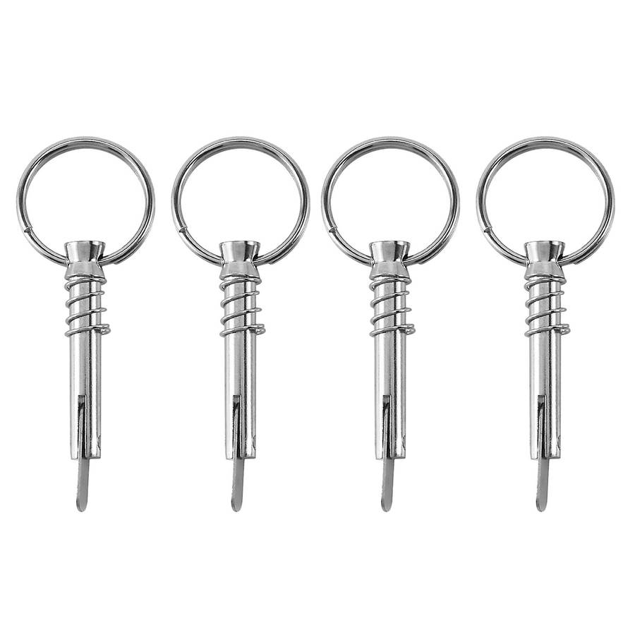 4 Packs Quick Release 25.4 CM Diameter Droop Can and Spring Sunshade Ferrule Parts Are Made of 316 S
