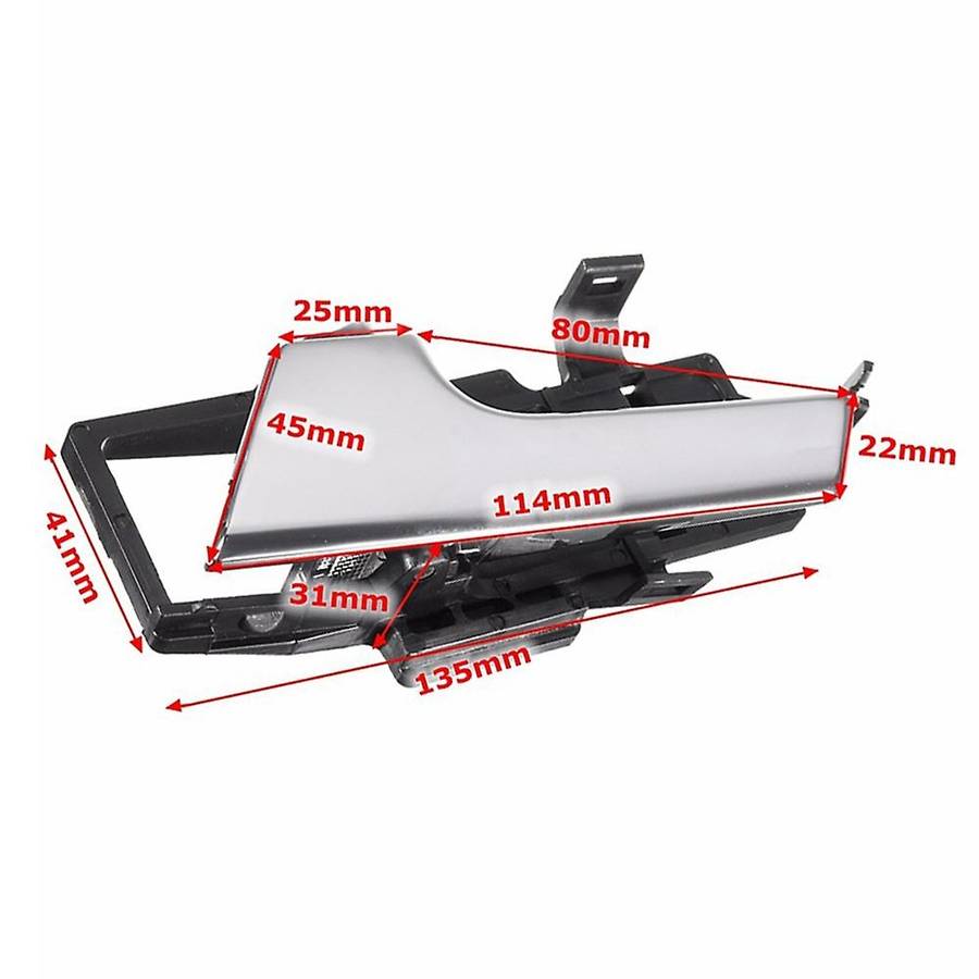 4 Pcs Interior Door Handle for Chevrolet Aveo 2007-2011 Aveo5 2009-2011 Pontiac G3 2009 96462710 Ca