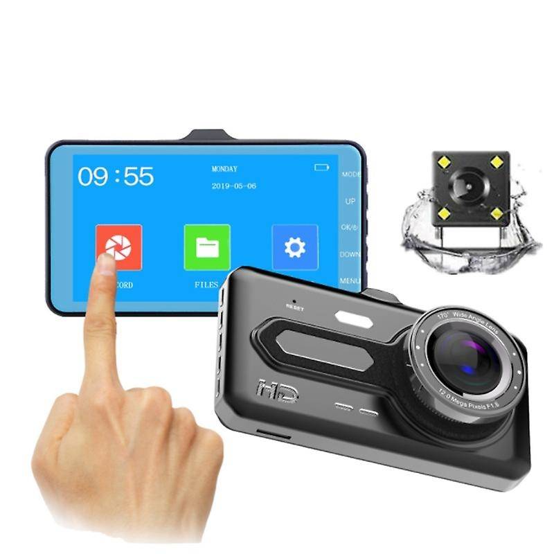 4.0 Inch Display Contact Dual Screen Recording Aluminum Alloy Shell 1080P HD Front and Rear Dual Len