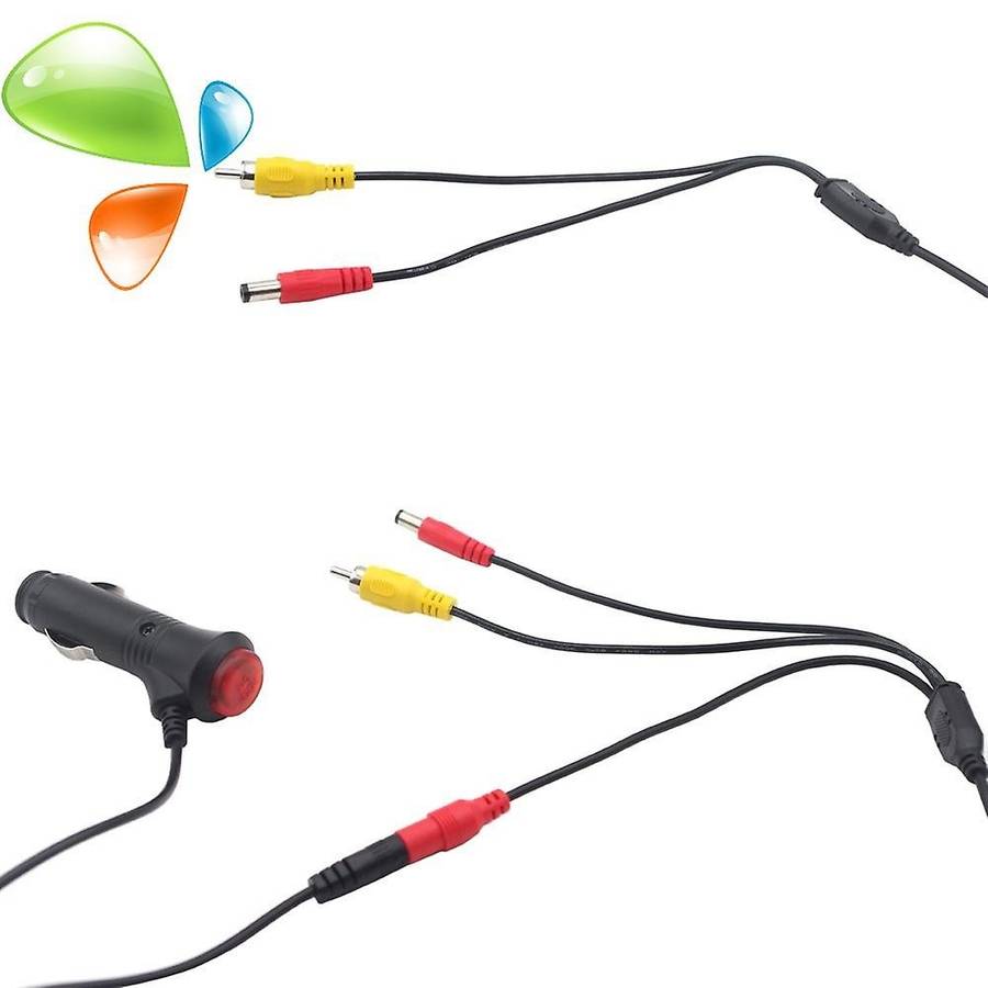 4.3 inch Car Vehicle Rearview Mirror Monitor CMOS License Plate Backup Parking Reverse Camera with N