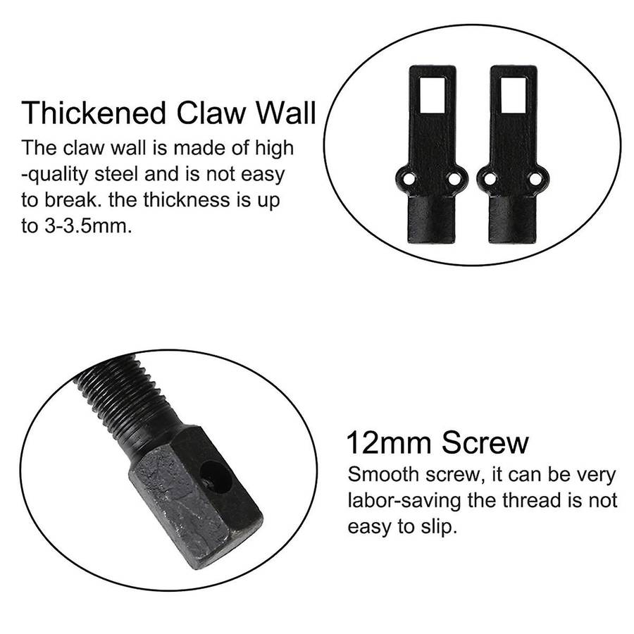 40X80mm Car Gear Puller Armature Bearing Forging Extractor Wheel Repair Removal Tools Disassembly Tr