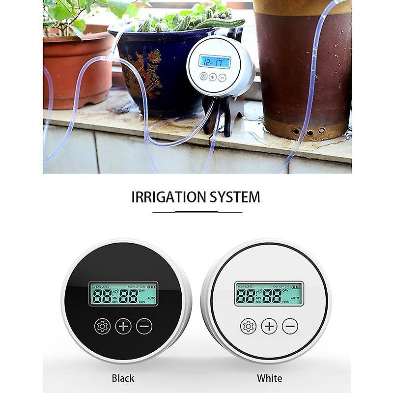 44Pcs Single Pump Automatic Watering Device Timer Intelligent Drip Irrigation System Set Garden Self