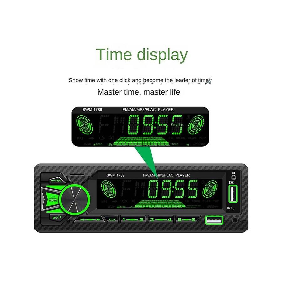 4-channel 60w Bluetooth Car Radio Car Mp3 Player Plug-in U Disk Car Radio with Intelligent Ai Voice