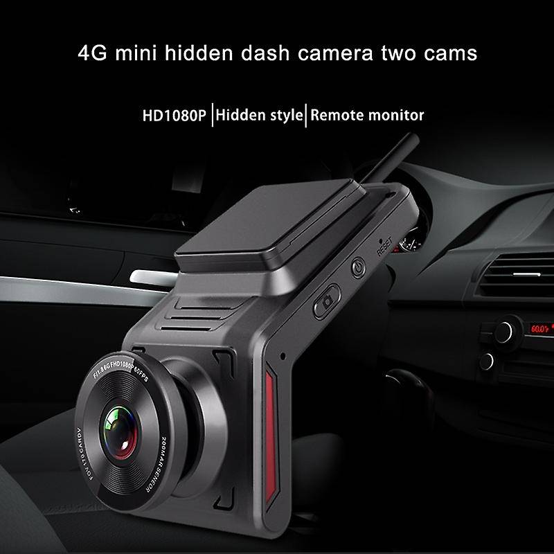 4G Car DVR Dash Cam HD Wifi Driving Video Recorder with Dual Wide Angle Camera Support Night Vision