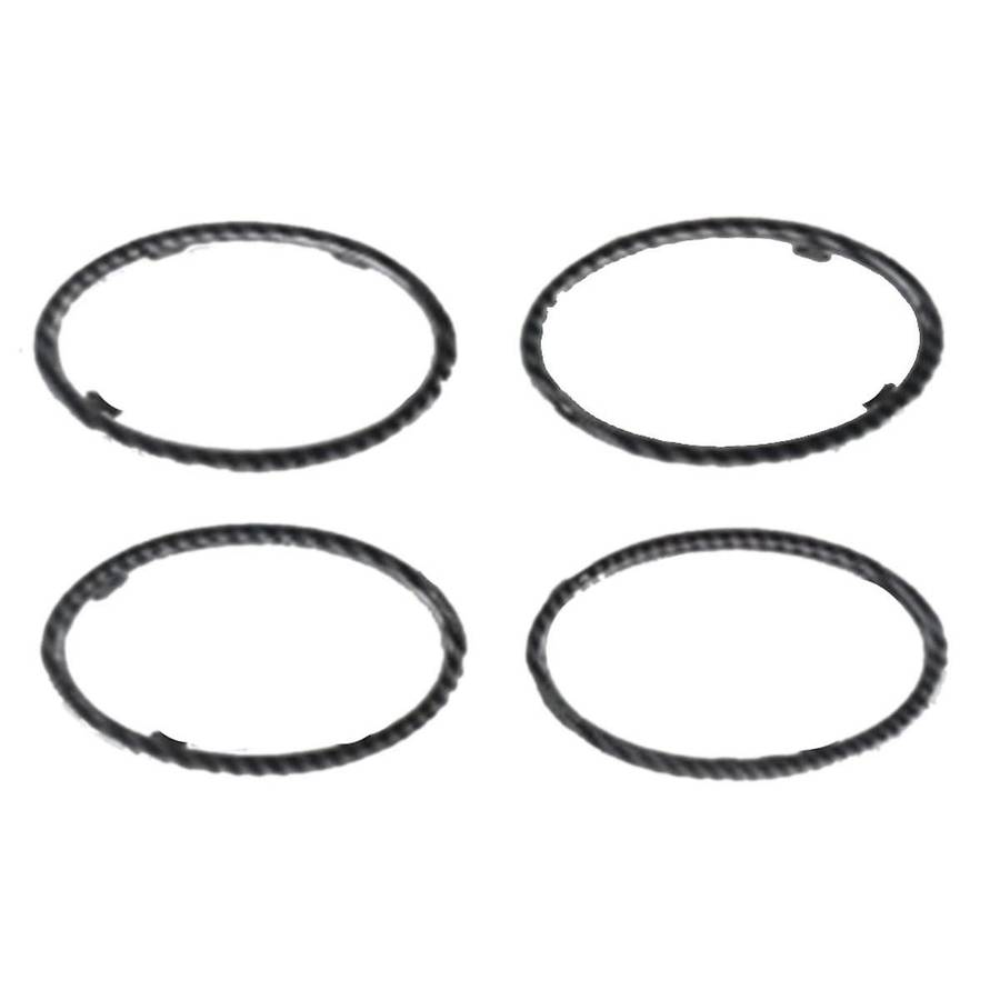 4Pcs Car Dashboard Air Conditioner Air Vent Frame 4M51A014L21BC 4M51A014L21AE for Focus 2005-2011,A