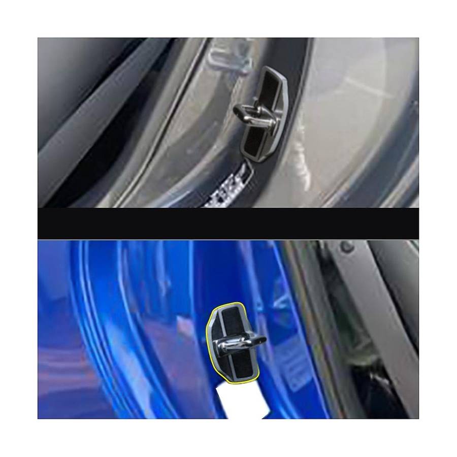 4pcs Car Door Stabilizer Door Lock Protector Latches Cover for All Series Brz Xv Forester Legacy