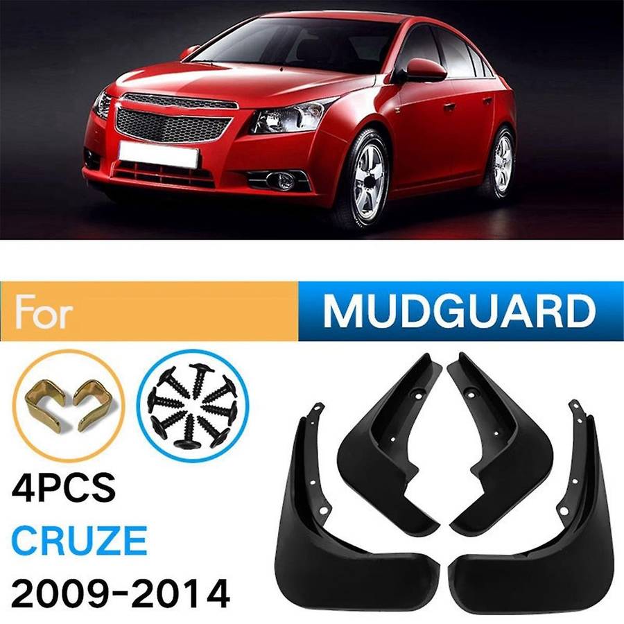 4PCS Car Mudguard Mud Flaps Splash Mud Guard for 2009-2014 Car Accessories