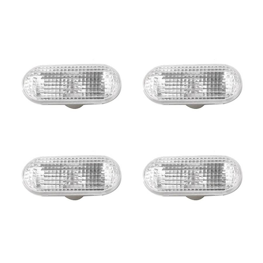4Pcs Car Side Marker Light Turn Signal Light for Focus 2 2005-2008 4M5A-13K309-AA