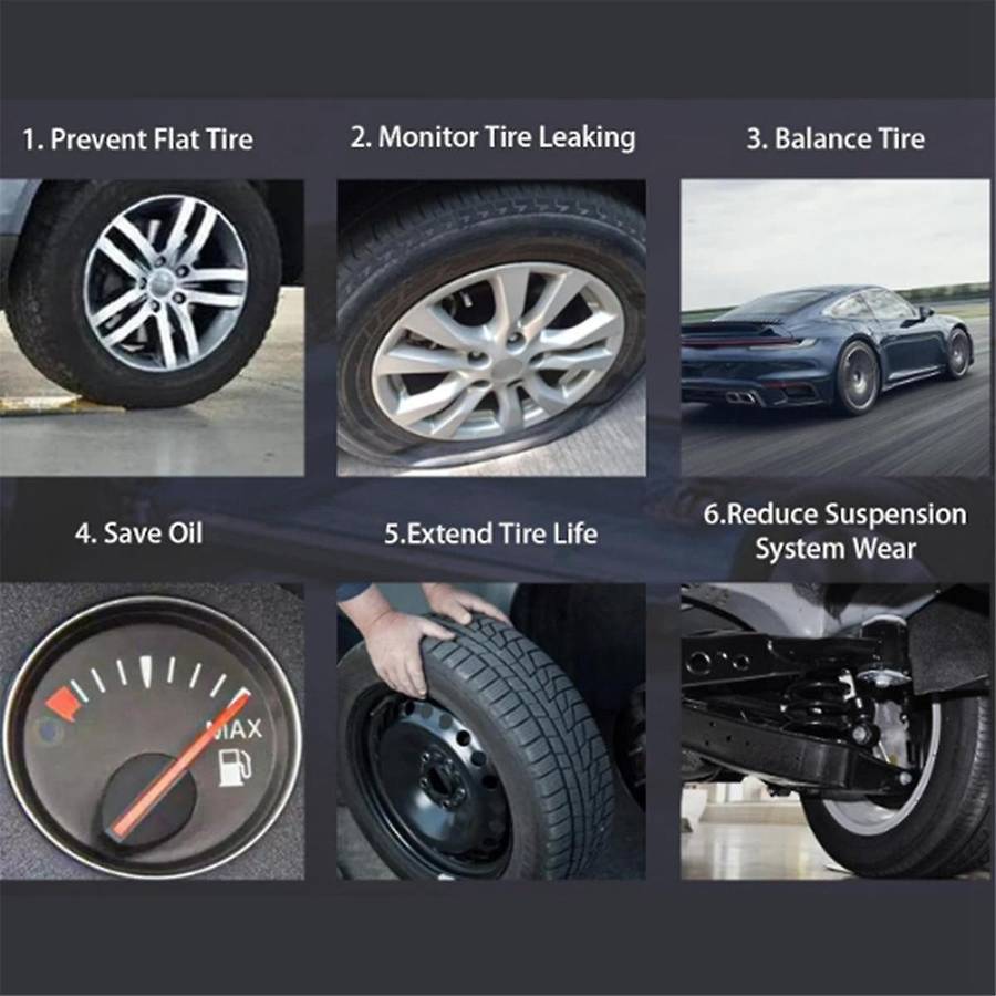 4Pcs Car TPMS Sensor Tire Pressure Sensor 107481200B for 3 2018-2020 S 2014 X 2016 Tire Pressure Mon