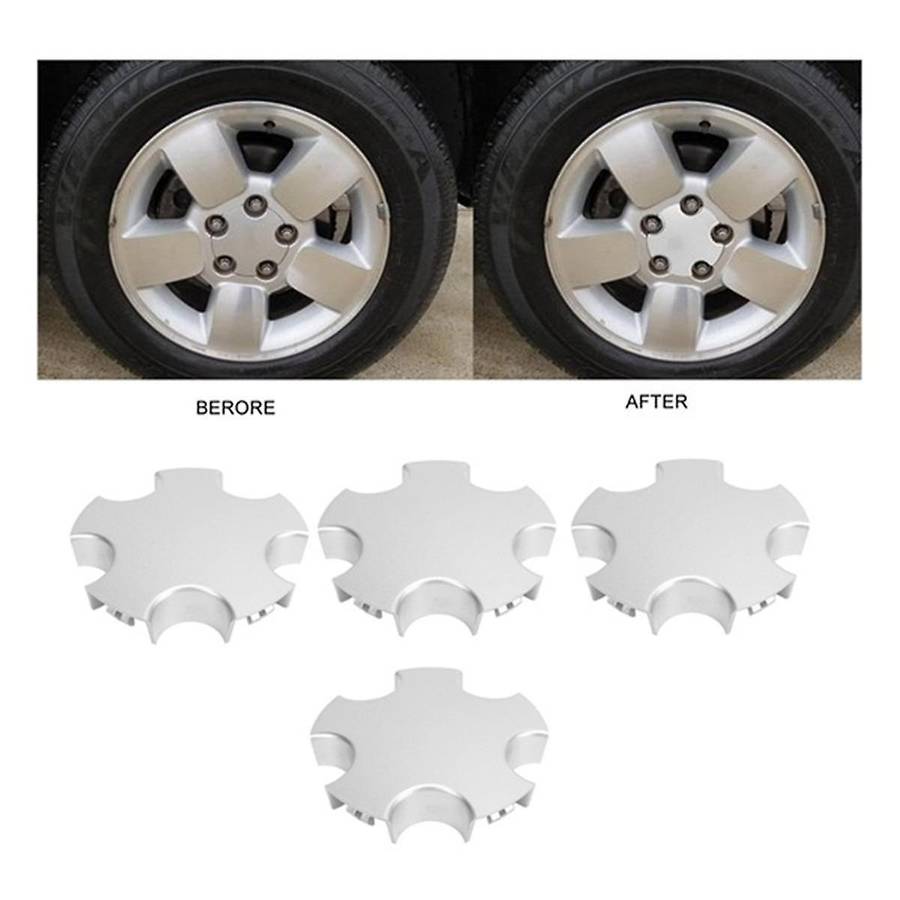 4PCS Car Wheel Center Cap 5FA51PAKAC for 2001-2004 Hub Cap Cover Car Accessories