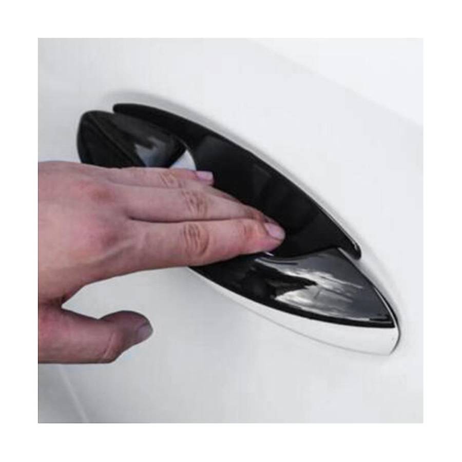 4Pcs Exterior Door Handle Trim Cover Stickers for C/ E/GLC// //GLS/CLA/GLA-Class Carbon Fiber