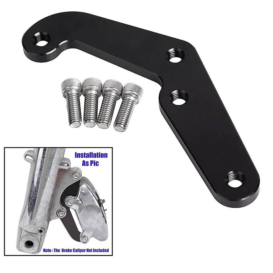 4-Piston Front Brake Caliper Bracket for Softail Dyna Touring