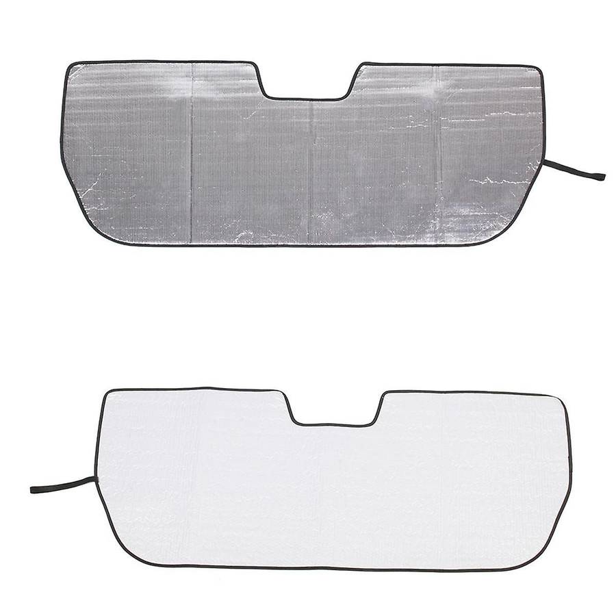 for R1T 2022 2023 Front Windshield Sun Shade, Sun Visor Protector Blocks UV Rays Foldable Interior