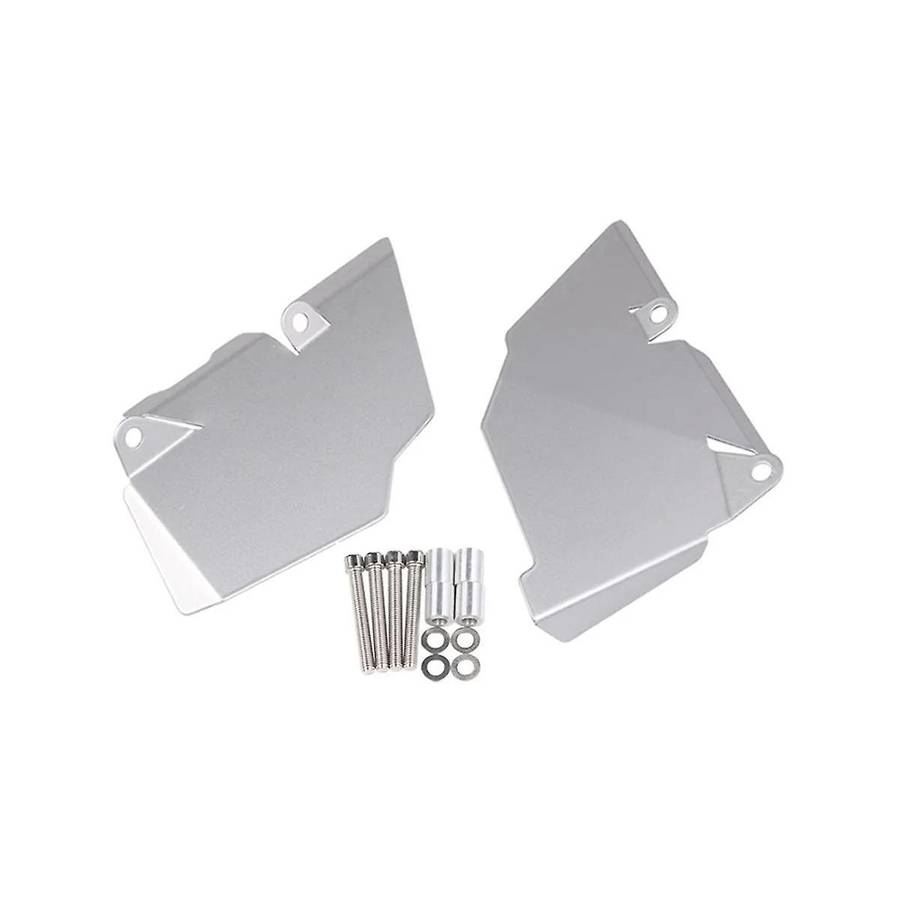for R1200gs R1250gs R 1250 Gs R 1200gs Rear Foot Pedal Mudguard Recess Cover Silver