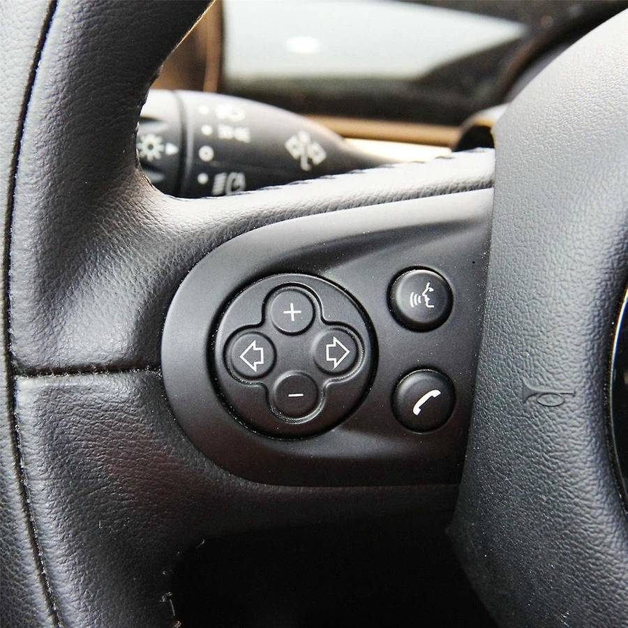 for R55 R56 R57 R58 R59 R60 R61 Car Steering Wheel Control Switch Trim Cover