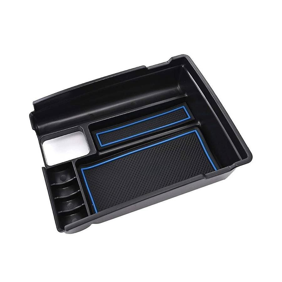 for Rogue 2014-2021 Car Center Console Organizer Armrest Storage Tray Interior Accessories - Black &