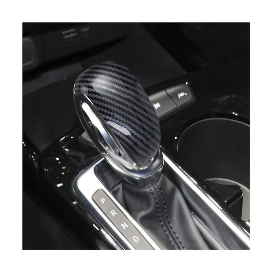 for Seeker 2024 Car Gear Shift Knob Head Cover Trim Interior Accessories , ABS Carbon Fiber