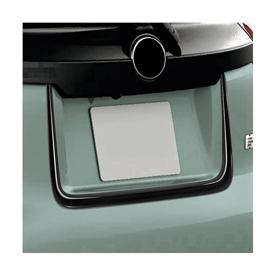 for Sienta 10 Series 2022 2023 Exterior Abs Gloss Black Rear Door Trunk Strip Moulding Trims Cover