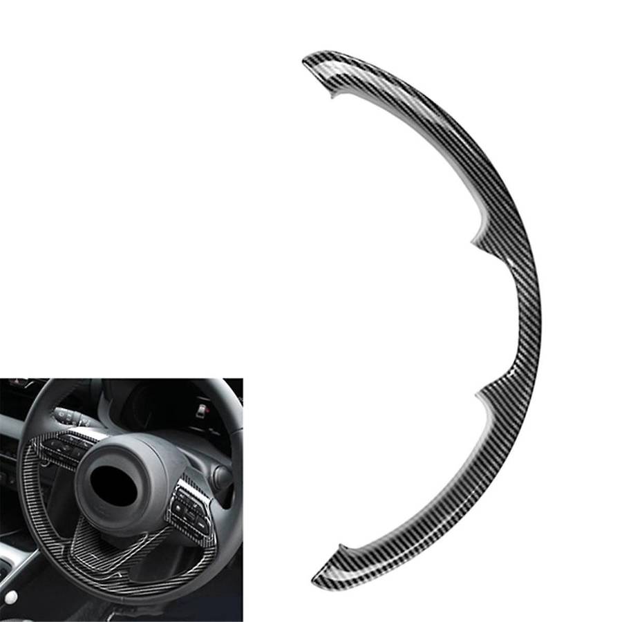 for Sienta Aqua Yaris 2022 2023 Car Steering Wheel Panel Cover Trim Frame Sticker Accessories A