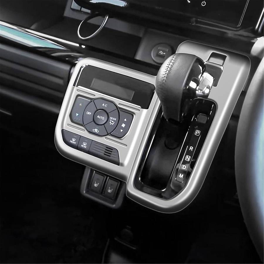 for Spacia/Spacia Custom MK54S MK94S 2024 RHD Center Control Gear Panel Cover Trim Sticker Accessori