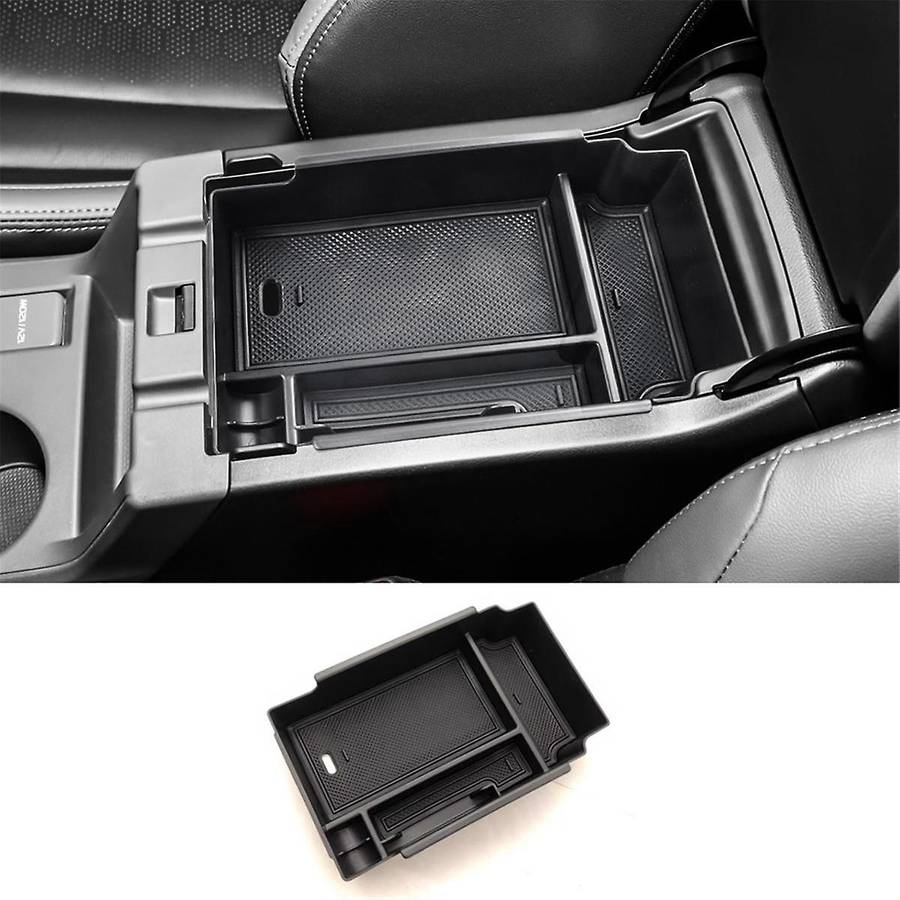 for Subaru Crosstrek Center Console Armrest Storage Box Insert Tray Organizer Interior Accessories