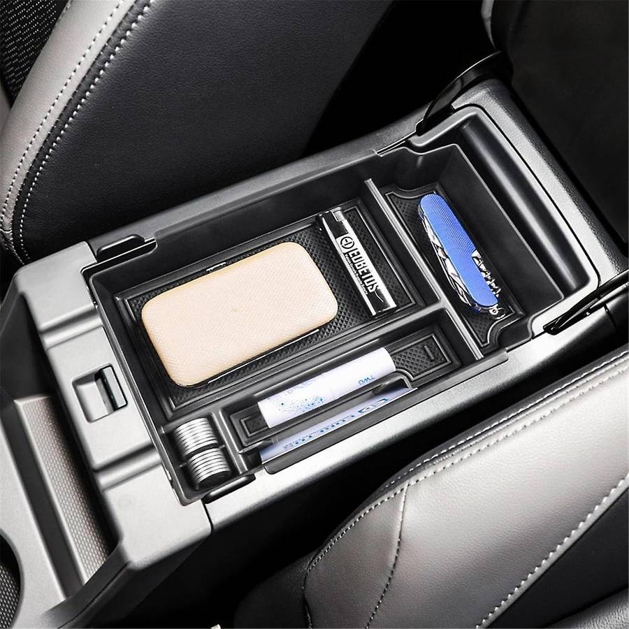 for Subaru Crosstrek Center Console Armrest Storage Box Insert Tray Organizer Interior Accessories