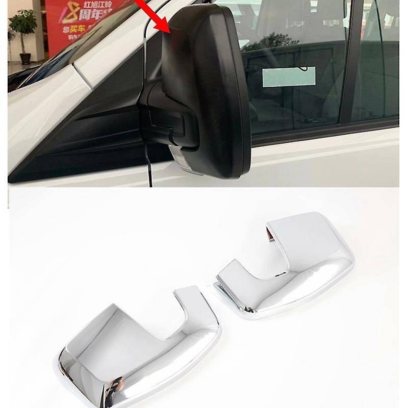 for Transit 2017+ Car Side Door Rearview Mirror Protect Frame Cover Trim for Tourneo Custom 2016+ Ac