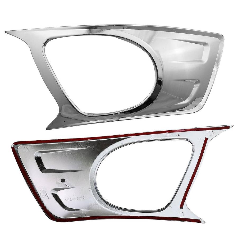 for Transit Tourneo 2014-2018 Fog Lamps Cover Trim ABS Chrome Front Fog Light Cover