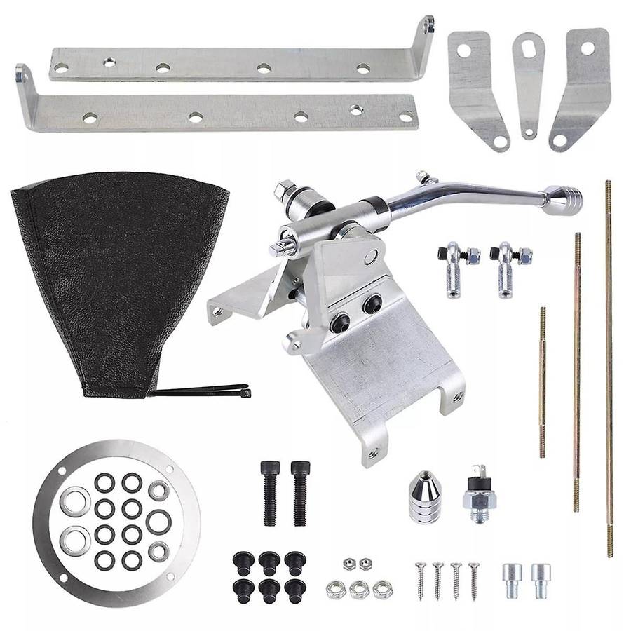 FOR Turbo 350 TH350 Shifter Kit Floor Mount Automatic Transmission 12 Inch HRC1941