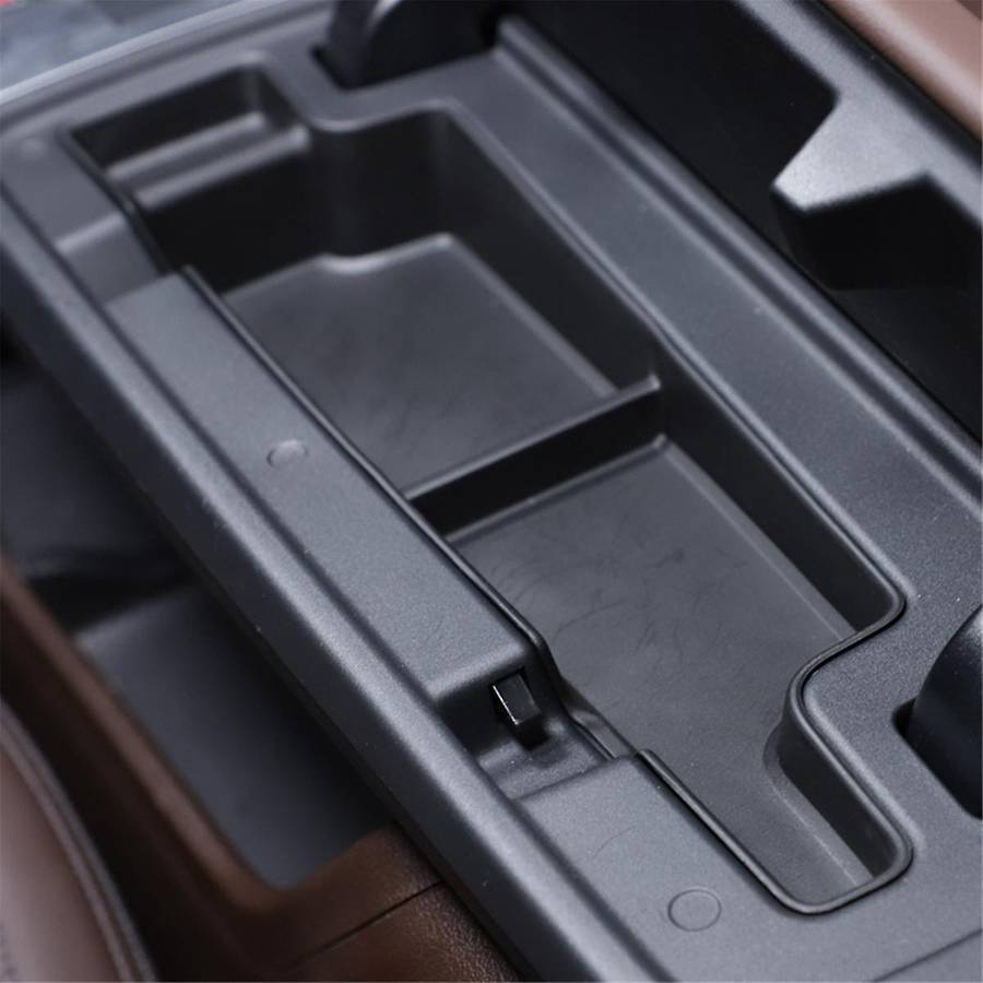 for X1 U11 2023 2024 Center Control Armrest Storage Box Organizer Tray Insert Car Accessories