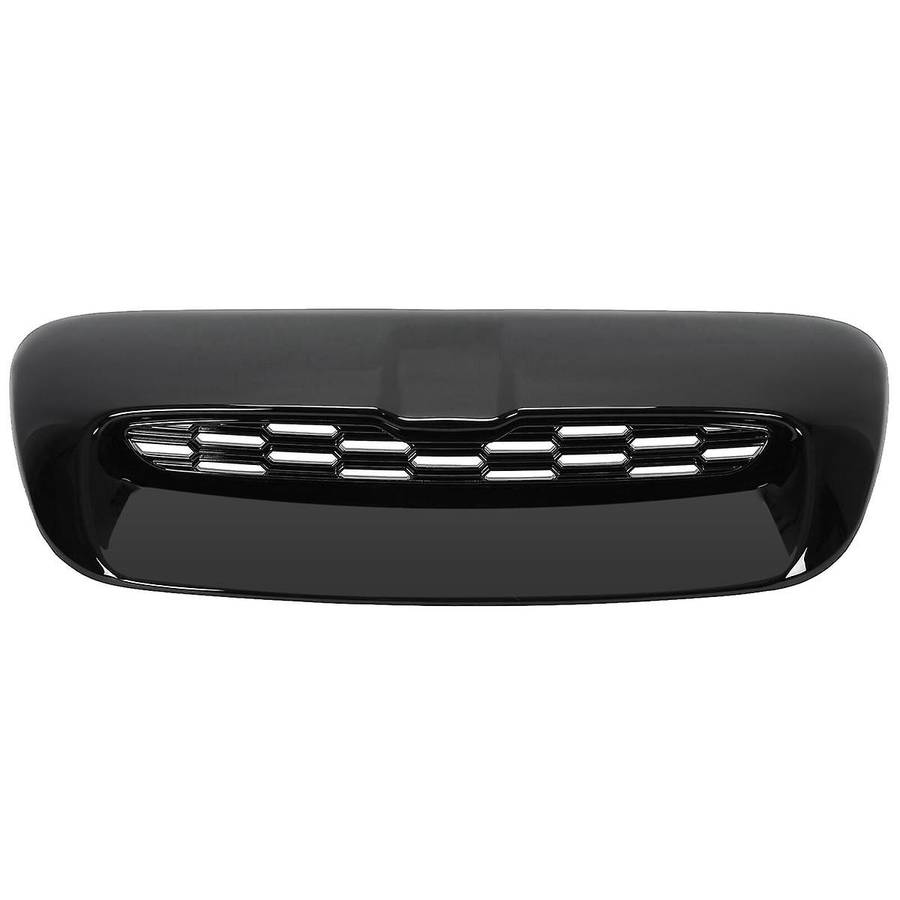 Front Air Hood Vent Scoop Trim for 07-13 Mini S R55 R56 R57 R58 Gloss Car Upper Engine Cover W/ Mes