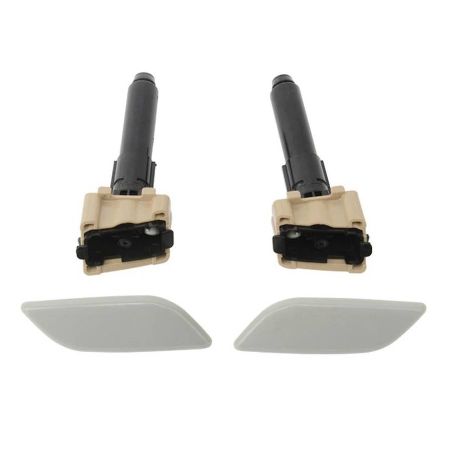 Front Bumper Headlight Washer Nozzle Head Light Washer Cover for 3 Axela 2013 2014 2015 2016 None Pa