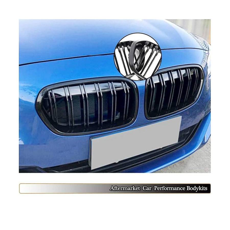 Front Bumper Kidney Grille Radiator Guard Grill Accessories for 1 Series F20 2015-2017 116i 118i 12