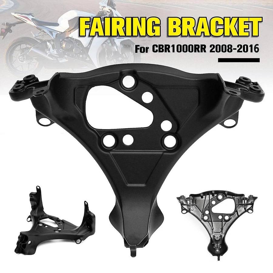 Front Upper Fairing Stay Headlight Bracket for CBR1000RR 1000RR 2008-2016 Black