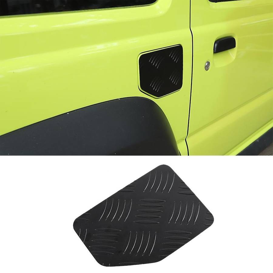 Fuel Tank Cover for Jimny 2019 2020 Oil Cap Covers Guard Decorative Sticker Trim, Black