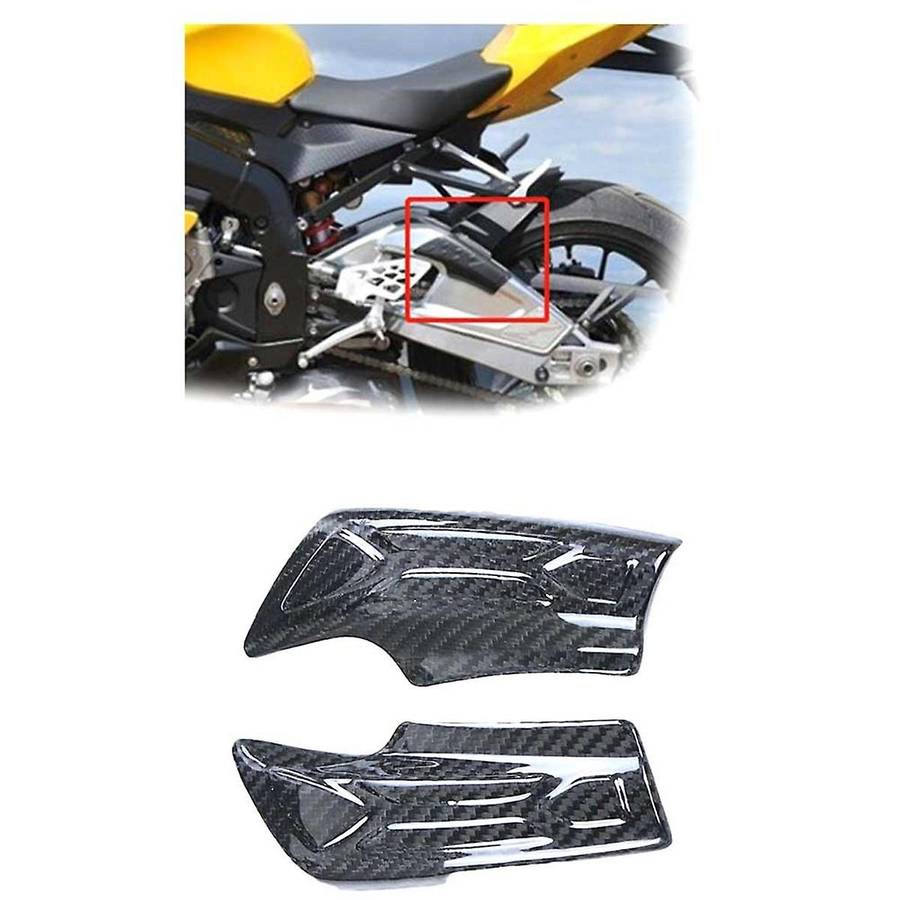 Full Carbon Fiber Swingarm Cover Rocker Arm Trim Panel Fairing Cover for S1000RR 2015 2016 2017 2018