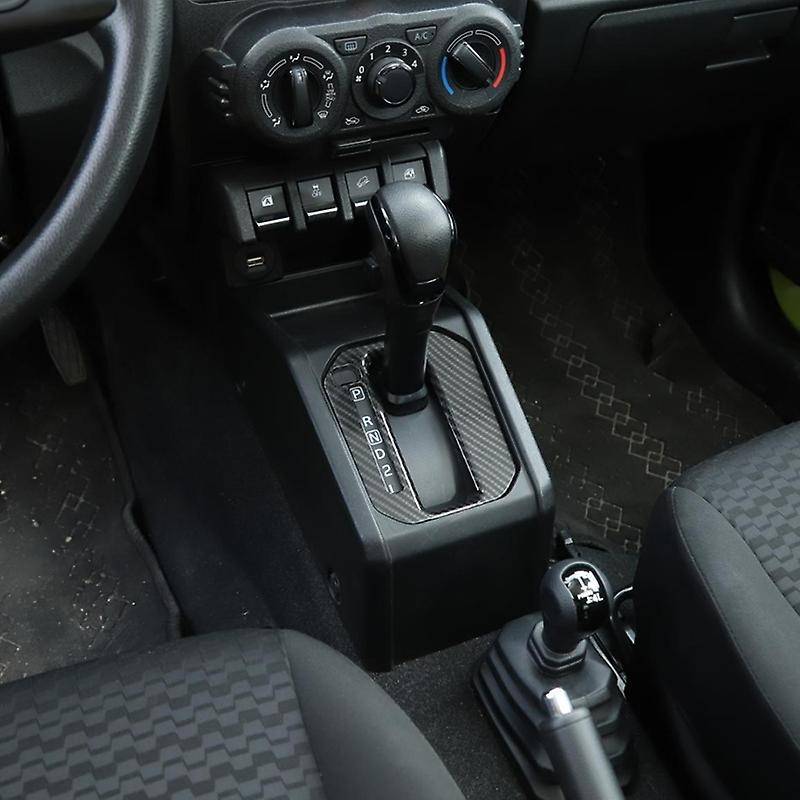 Gear Shift Panel Cover Trim Sticker for Jimny 2019-2020 JB74 JB64 LHD Car Accessories, Silver