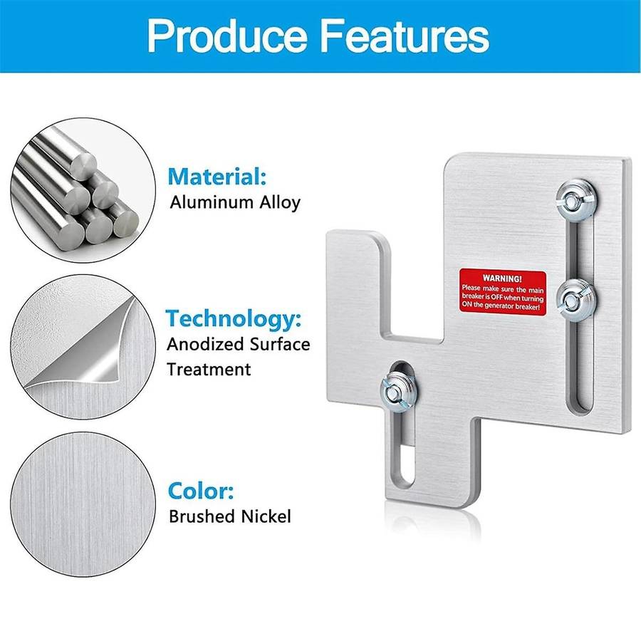 Generator Interlock Kit for Br Series Panels with 1 1/4 to 1 7/16 Inches Spacing, 150 & 200 Amp Mai