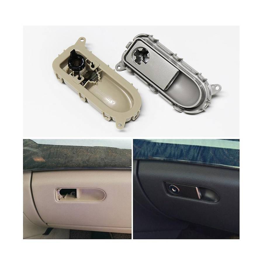 Glove Toolbox Lid Switch Grip Lock Hole for CLS300 Toolbox Lock Switch for W218(Grey)