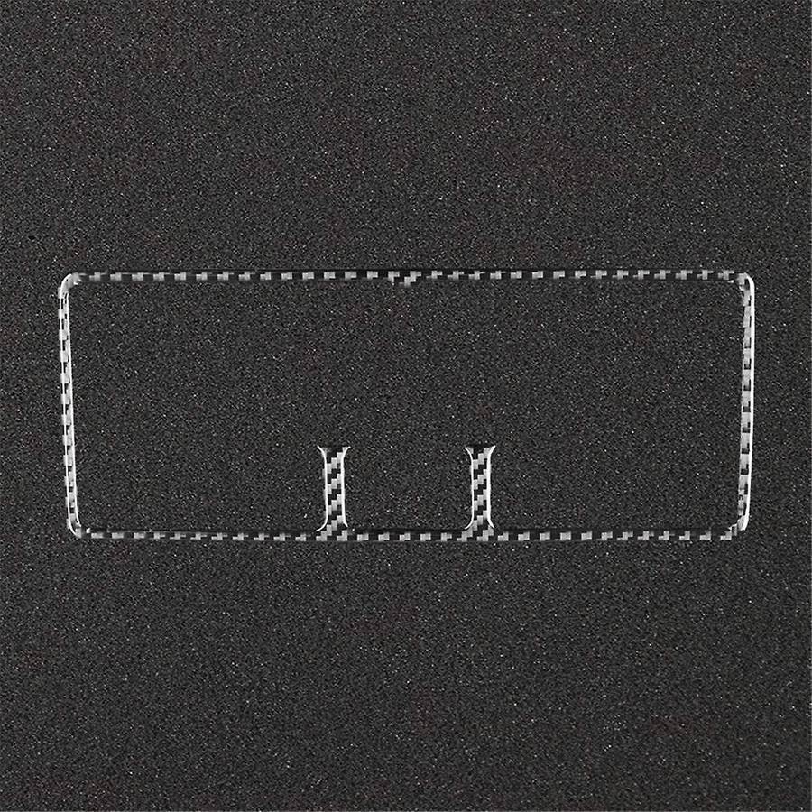 Golf 4 Mk4 1999-2004 Soft Carbon Fiber Car Center Control Air Condition Outlet Vent Trim Cover Acc