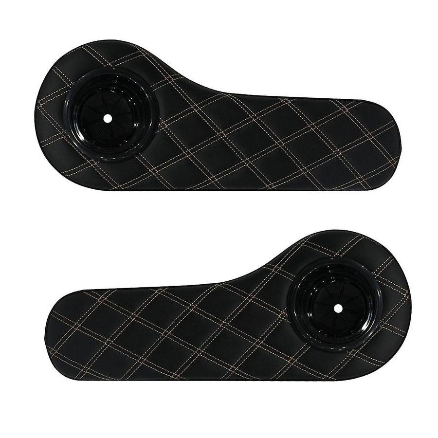 Golf Cart Armrest with Cup Holder No Drilling Armrest for Club Car Rear Seat Kit Side Flip Hinge Arm