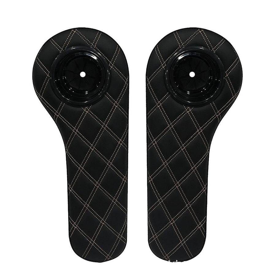 Golf Cart Armrest with Cup Holder No Drilling Armrest for Club Car Rear Seat Kit Side Flip Hinge Arm