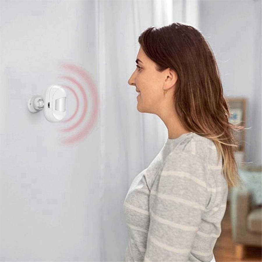 Graffiti Smart Zigbee Body Infrared Detector Smart PIR Sensitivity and Time Adjustable Built-in Batt