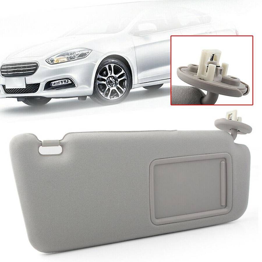 Gray Car Sun Visor Sunshade for 09-16 Venza Passenger Side Right 74310-0T022-B1
