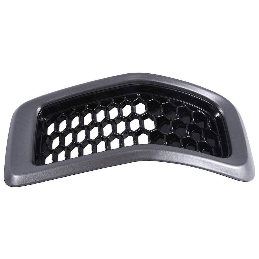 Gray Car Front Insert Mesh Grille Decoration Cover Front Radiator Inlet Grill Trim Cover for 2014-20