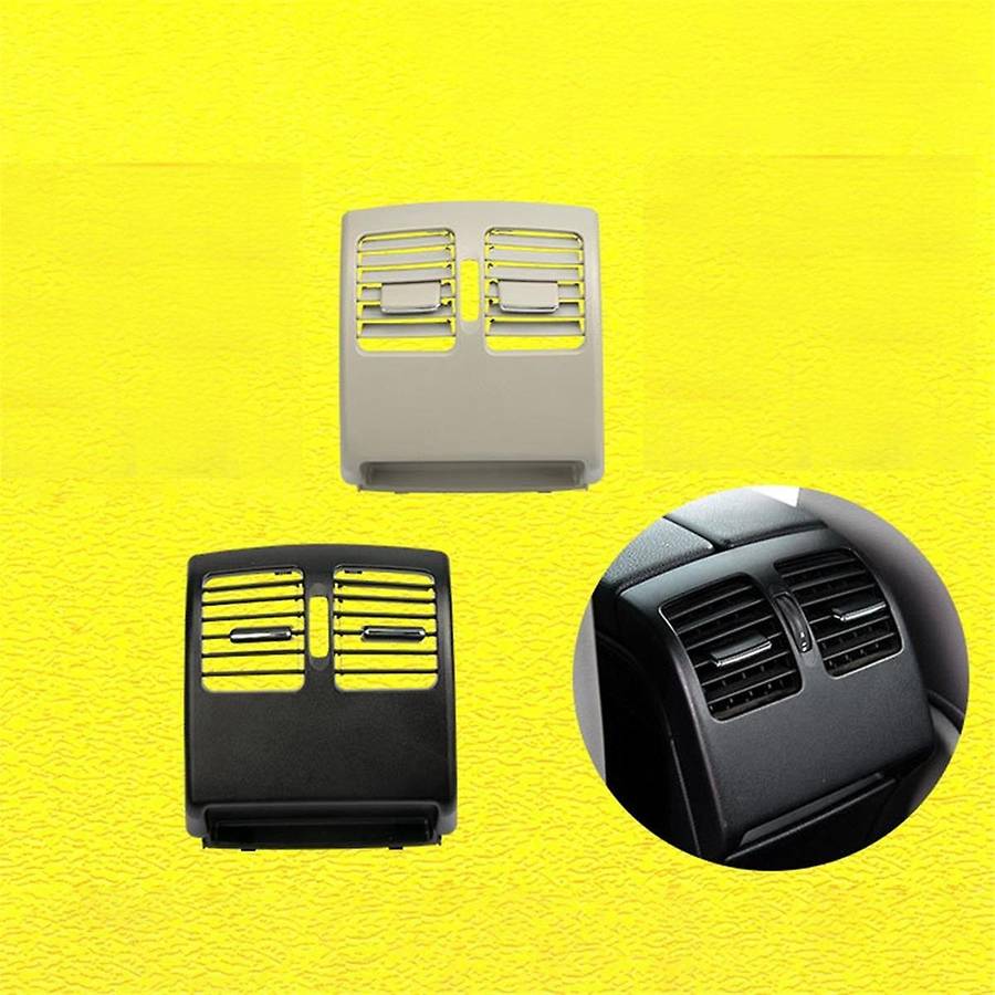 Grey Rear AC Grille Cover A2048300354 for C-Class W204 2007-2014 Center Console Outlet Panel