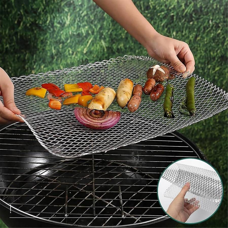 Grill Topper, Grill Bbq Disposable Grill Toppers, 10 Pack Grill Topper for Outdoor Grill Disposable