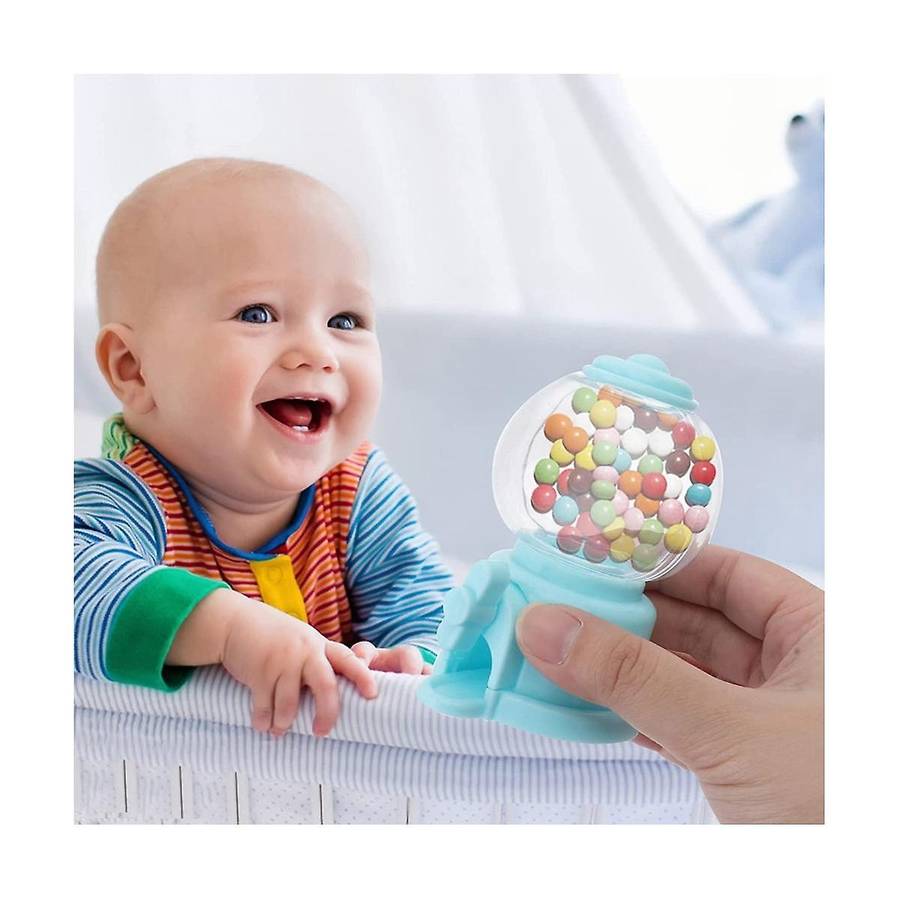 Gumball Machine, 3.7 Inch Mini Candy Dispenser Gumball Machines Party Gifts (4 Pack)