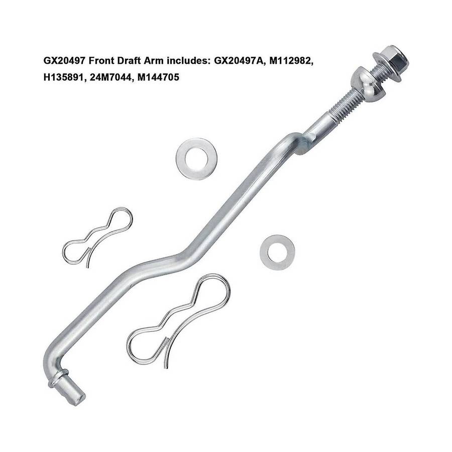 Gx20497 Front Draft Arm Kit for Gx20497a M112982 H135891 24m7044, for Mower Deck Lift Linkage Arm