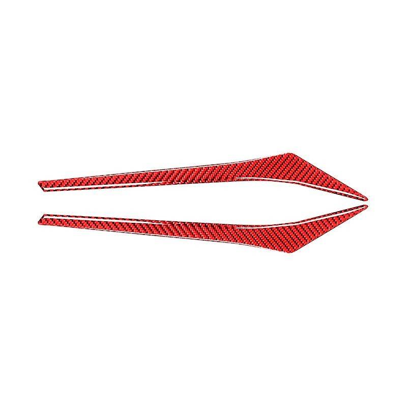 Headlight Eyebrow Cover Trim Sticker Carbon Fiber for FIT JAZZ 2014 2015 2016 2017 2018 2019 2020 (R